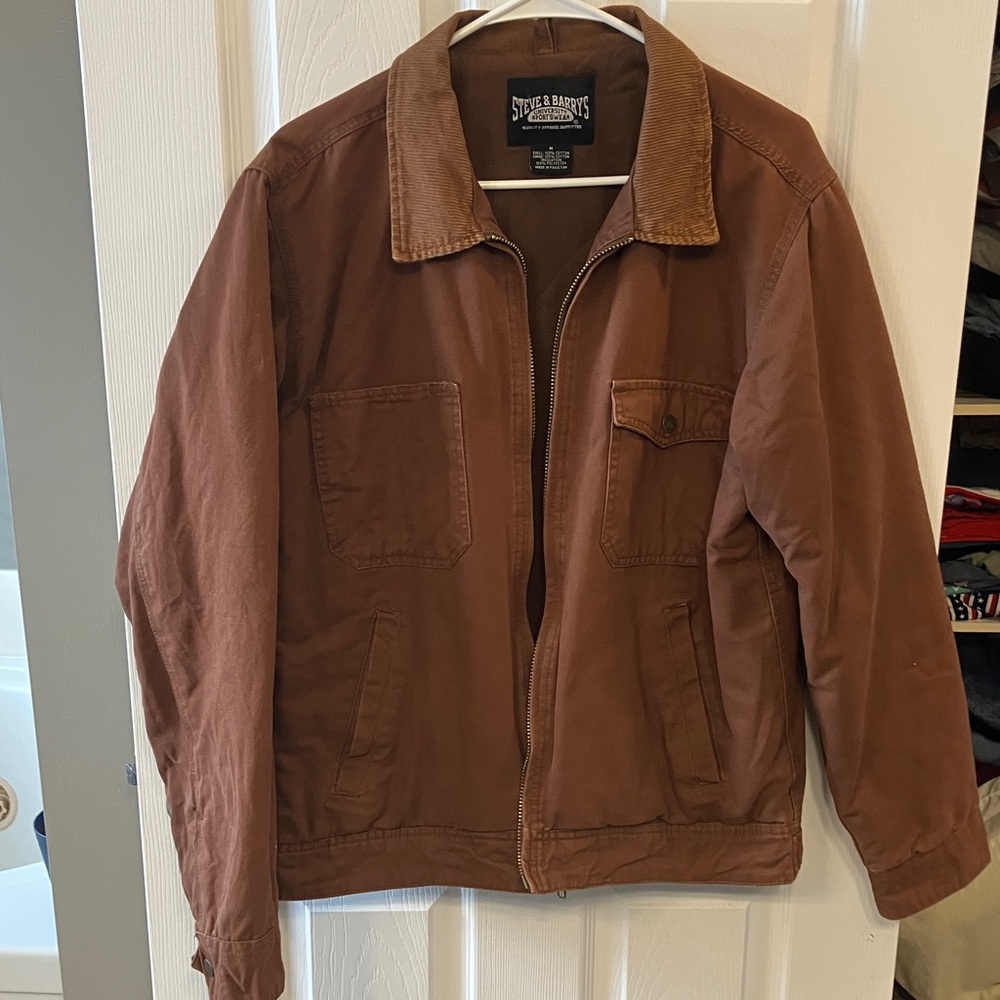 Steve & Barry's Brown Duck Canvas Jacket